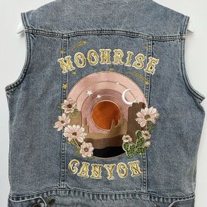 Rue de Seine bridal denim vest